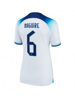 Ženski Nogometna dresi replika Anglija Harry Maguire #6 Domači SP 2022 Kratek rokav